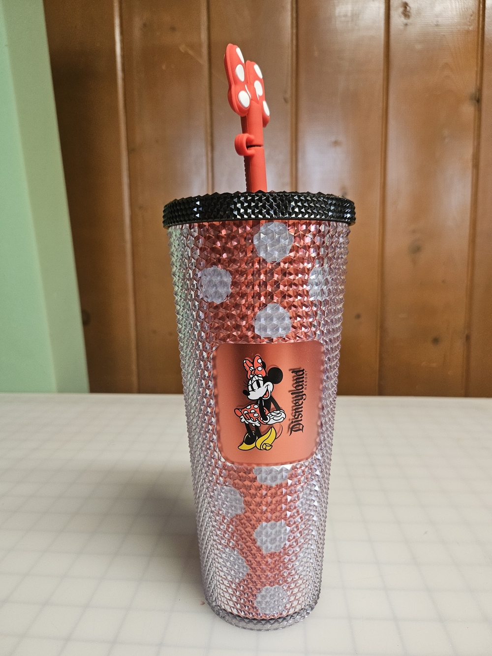 Minnie Mouse Disneyland Starbucks Tumbler